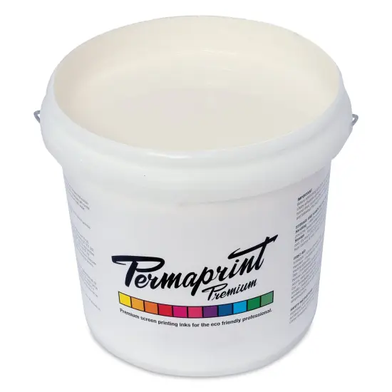 Permaprint Premium Screen Ink - Aquatone White, 4 L {1}