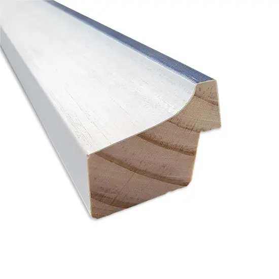 Morgan Wood Framed Corkboard, Natural Cork Morgan White Blue {2}