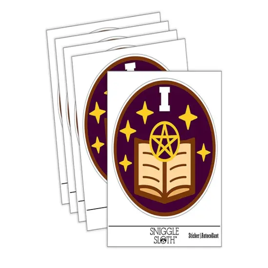 The Magician Tarot Card Waterproof Vinyl Phone Tablet Laptop Water Bottle Sticker Set - 5 Pack {2}