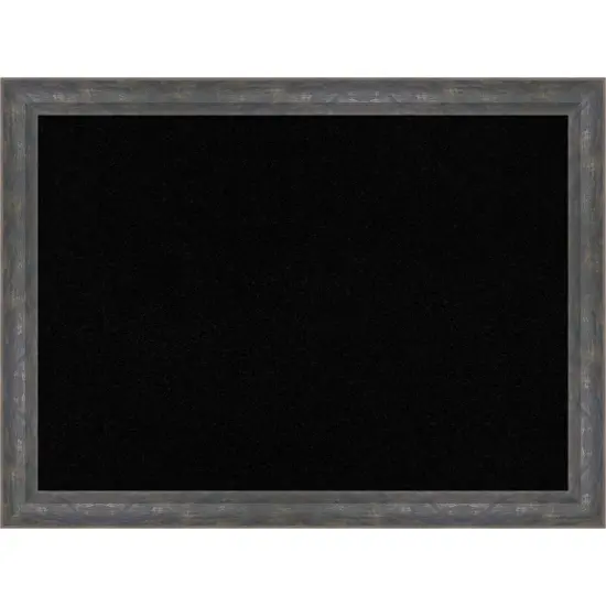 Angled Wood Framed Corkboard, Black Cork Metallic Rainbow {7}