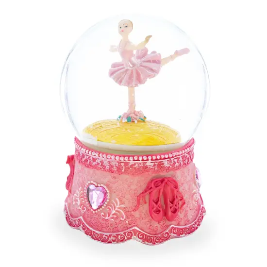 Ballerina in Spin Musical Water Snow Globe {4}