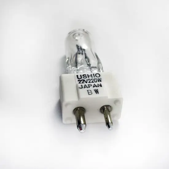 USHIO SM-129362 220W 22V GY9.5 Base Incandescent Scientific Medical Light Bulb {4}