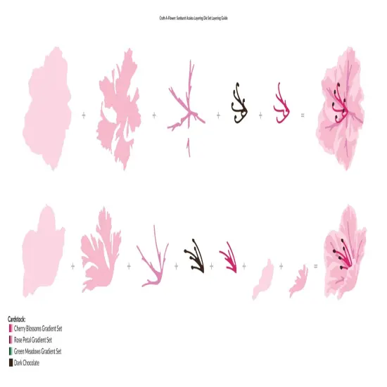 Craft-A-Flower: Sunburst Azalea Layering Die Set {2}