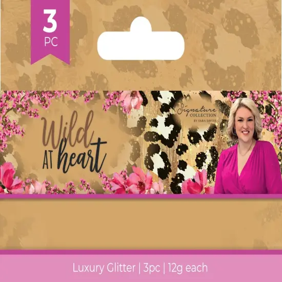 Sara Signature Wild At Heart Glitter 3/Pkg-12g Each {1}