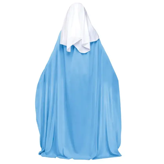 Fun World Blue and White Women's Mary Adult Christmas Costume {3}