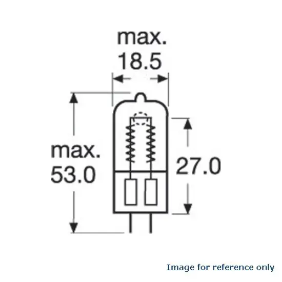 OSRAM 64516 bulb 300w 230v GX6.35 base Halogen Light Bulb {3}