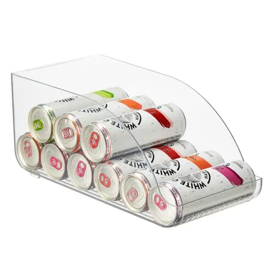 mDesign Plastic Soda Can Dispenser Storage Organizer Container Bin {1}