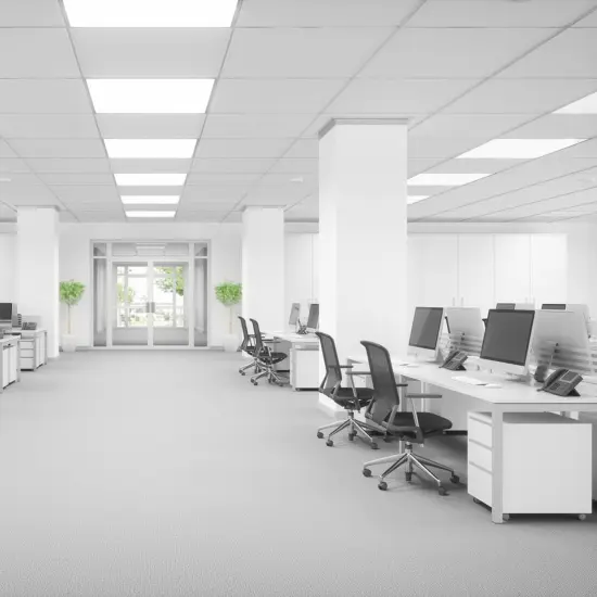 Costway 2 Pack 2x2FT LED Flat Panel Light 4400LM 40W 5000K Dimmable Drop Ceiling Office {3}