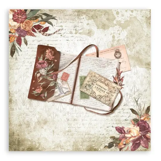 Stamperia Double-Sided Paper Pad 12"X12" 10/Pkg-Our Way, 10 Designs/1 Each {3}