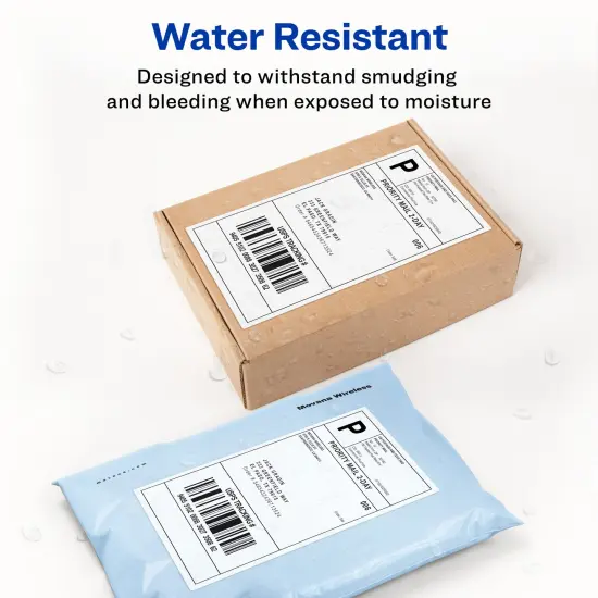 Avery Thermal Roll Labels, 4" x 6", White, 220 Shipping Labels Per Roll, 4 Rolls (4157) {4}