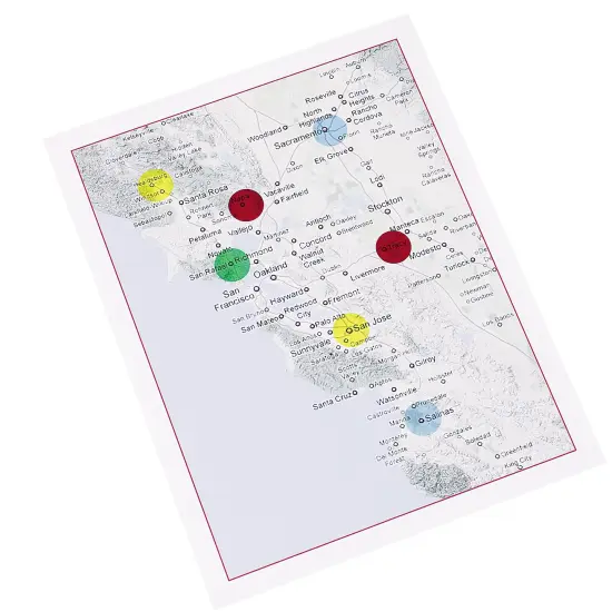 Avery See-Through Color-Coding Removable Labels, 3/4 Inch Round Labels, Assorted Translucent Colors, Non-Printable, 1,015 Dot Stickers Total (5473) {2}