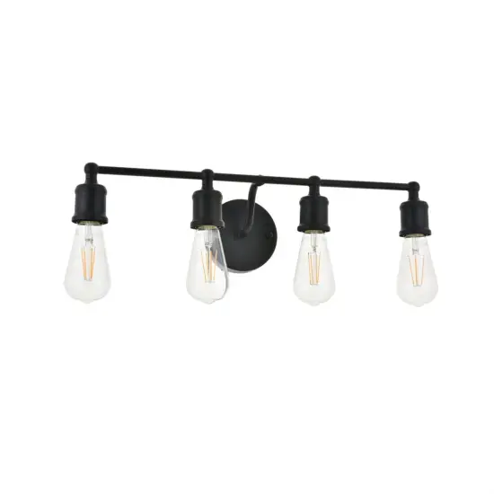 Serif 4 light black Wall Sconce {5}