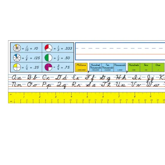 Desk Reference Nameplates, Modern Cursive, 36 Per Pack, 3 Packs {3}