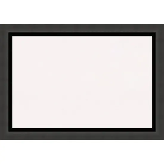 Tuxedo Black Framed Corkboard, White Cork {1}