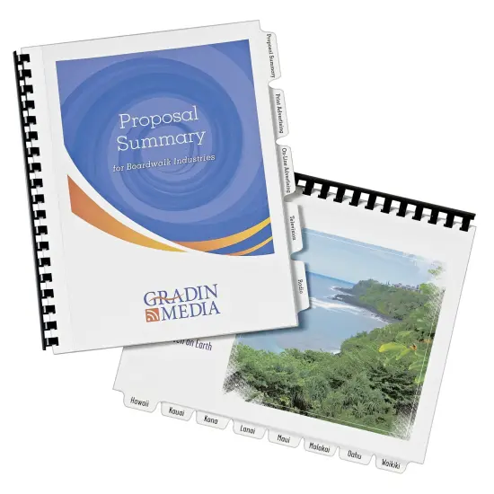 Avery Unpunched Customizable Print-On Dividers for Use with Custom Binding Systems or 3 Ring Binders, 5-Tab Set, 5 Sets (11516) {6}