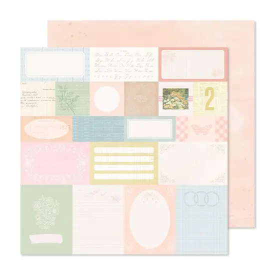 Gingham Garden Double-Sided Cardstock 12"X12" {1}