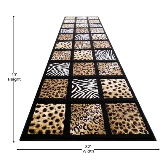 Masada Rugs Animal Prints Rug - Design S251 {2}