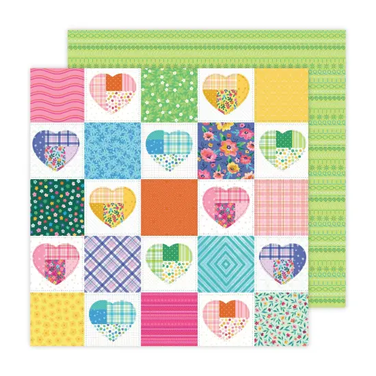 Paige Evans Blooming Wild Double-Sided Cardstock 12"X12" {1}