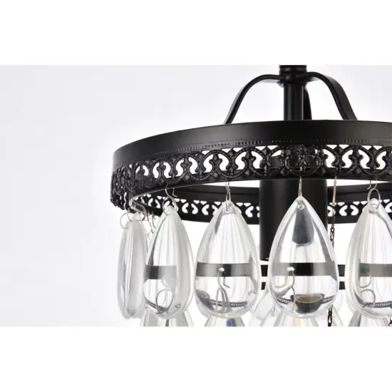 Reese 9 inch pendant in black {6}