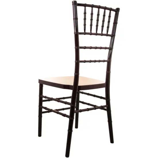 Emma and Oliver Resin Chiavari Chair Mahogany {3}