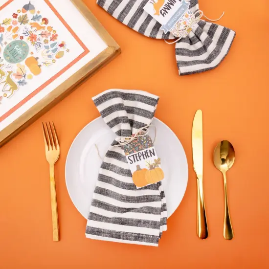 American Crafts Farmstead Harvest Ephemera Die-Cuts 62/Pkg-Journaling - Gold Foil {5}