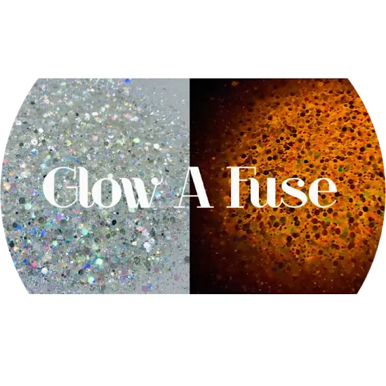 Polyester Glitter - Glow A Fuse - Glow in the Dark by Glitter Heart Co.™ {1}