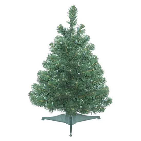 Vickerman 26" Unlit Oregon Fir Artificial Christmas Tree w/ Pull Down Branches Green {1}