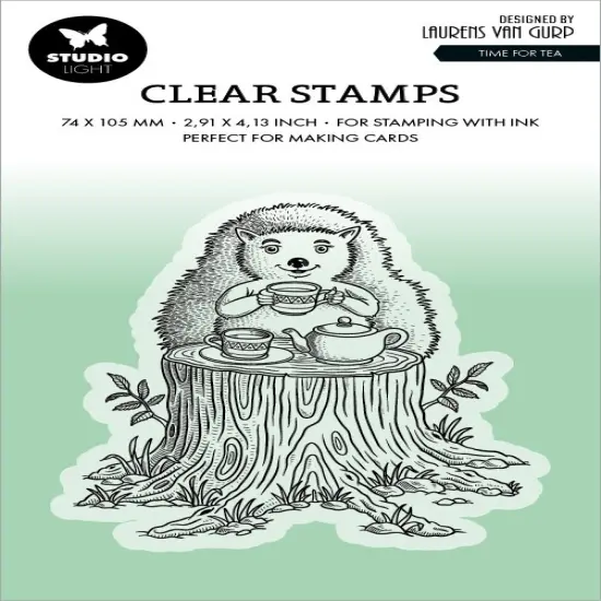 Studio Light Clear Stamps By Laurens Van Gurp-Nr. 533, Time For Tea {1}