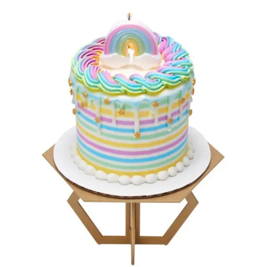 Rainbow Shaped Candle, 1ct {2}