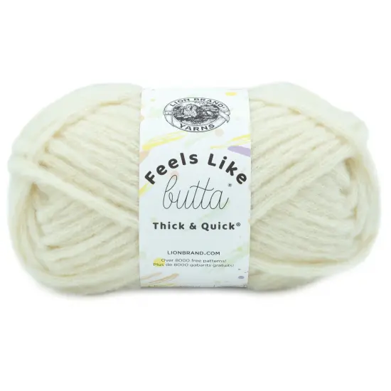 Lion Brand Feels Like Butta Thick & Quick Yarn {3}