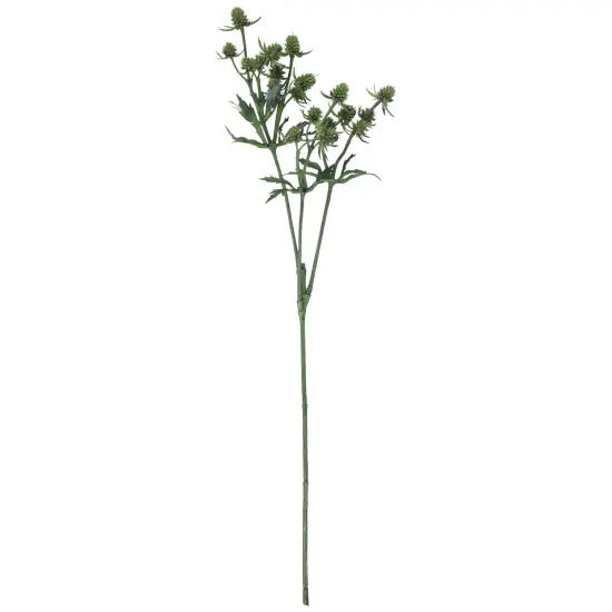 Allstate Thistle Artificial Floral Spray - 25" - Green {6}