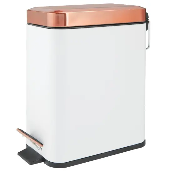mDesign Step Trash Can, Gallon Garbage Bin, Removable Liner Bucket {1}