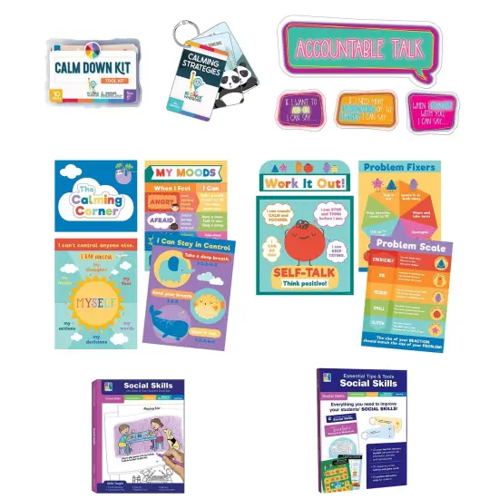 Social Emotional Learning Classroom Teacher Bundle {1}