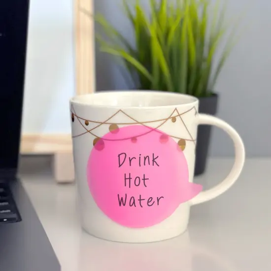 Wrapables Transparent Sticky Notes, Waterproof Self-Adhesive Memos for Home, School, Office (Set of 5) Speech Balloons {5}