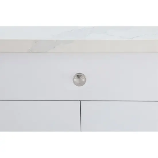 Minu 1.3" Diameter Brushed Nickel Mushroom Knob Multipack (Set of 10) {2}