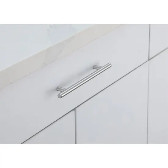 Quinn 6-5/16" Center to Center Brushed Nickel Bar Pull Multipack (set of 10) {3}