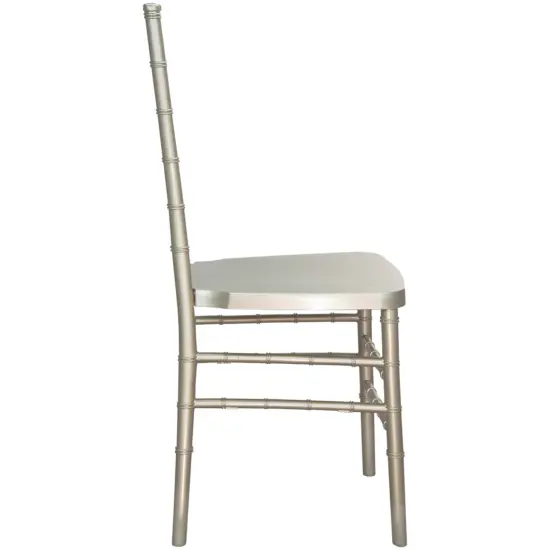 Emma and Oliver Resin Chiavari Chair Champagne {4}