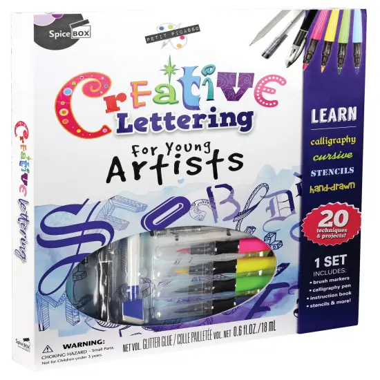 SpiceBox Petit Picasso Creative Lettering Kit {1}