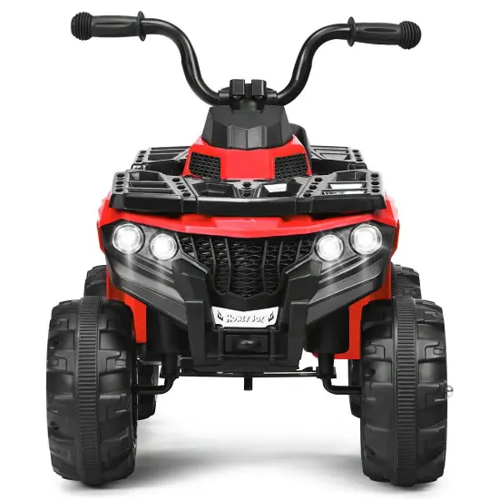6V Battery Powered Kids Electric Ride on ATV Red {4}