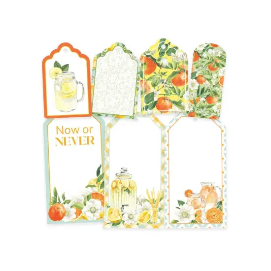Fresh Lemonade Double-Sided Cardstock Tags 7/Pkg-#03 {3}