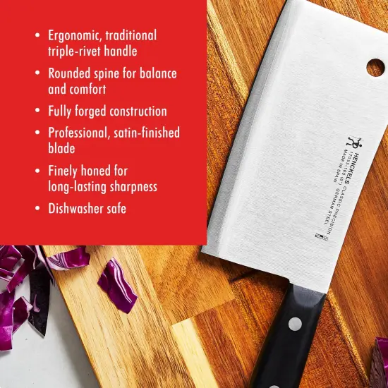 Henckels Classic Precision 6-inch Cleaver {5}