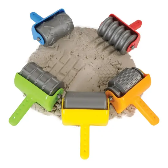 Kaplan Early Learning Company Jumbo Sand Rollers with Hand Grip {3}