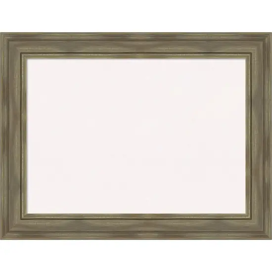 Alexandria Wood Framed Corkboard, White Cork Greywash {1}