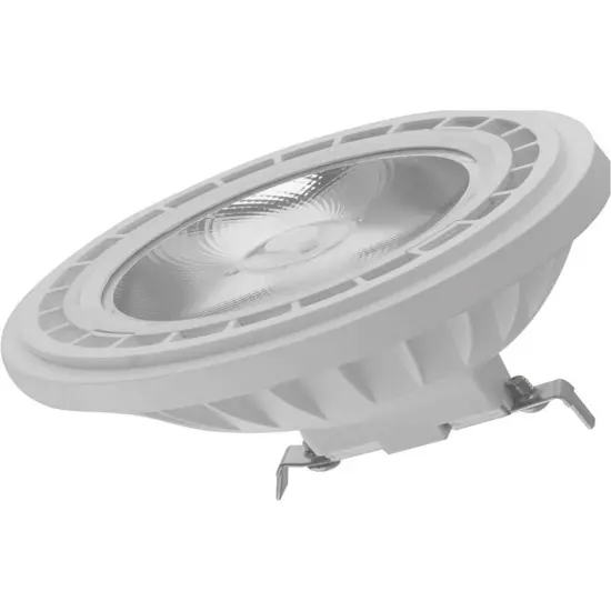 Satco 7w AR111 COB LED 600 Lumens G53 Base 3000K 12v 36 Degree Floodlight Bulb Warm White {2}