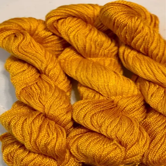 Planet Earth Fiber Ply Silk Embroidery Floss - #1155 Mandarin Multicolor {1}