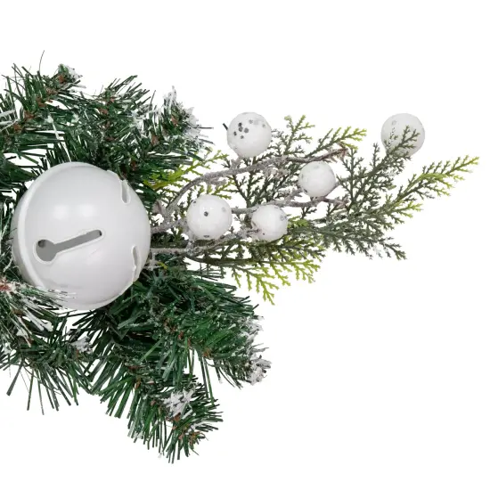 Northlight 6' Green Pine Frosted Artificial Christmas Garland with Pinecones and Ornaments, Unlit {6}