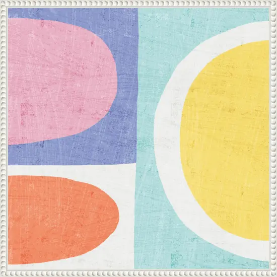 Pastel II by Wild Apple Portfolio Framed Canvas Wall Art {1}