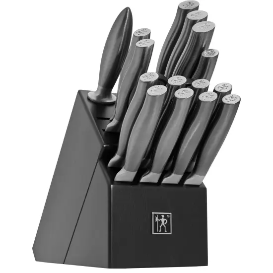 HENCKELS Graphite 17-pc Knife Block Set {1}