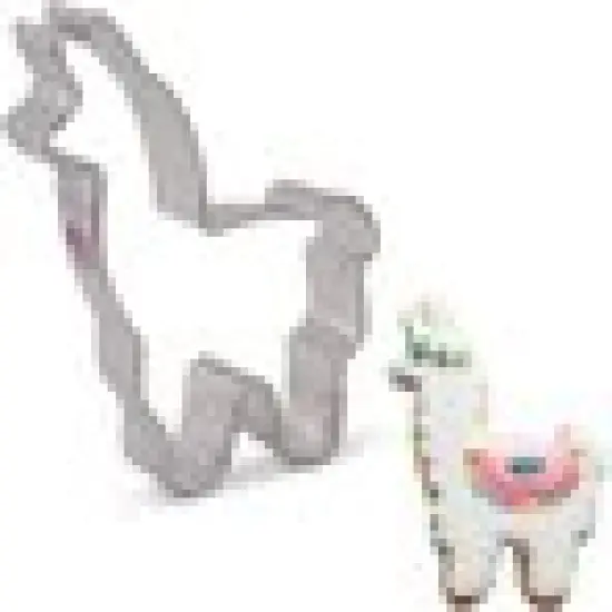 Ann Clark Llama or Alpaca Cookie Cutter, 4.25" {1}