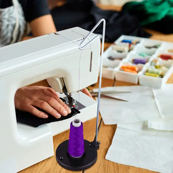 JumblCrafts Single Thread Spool Holder &ndash; for Feeding While Sewing, for Various-Sized Spools {5}